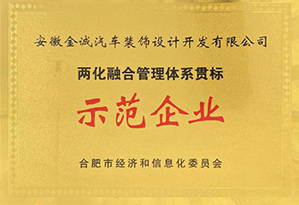 兩化融合管理體系貫標示范企業